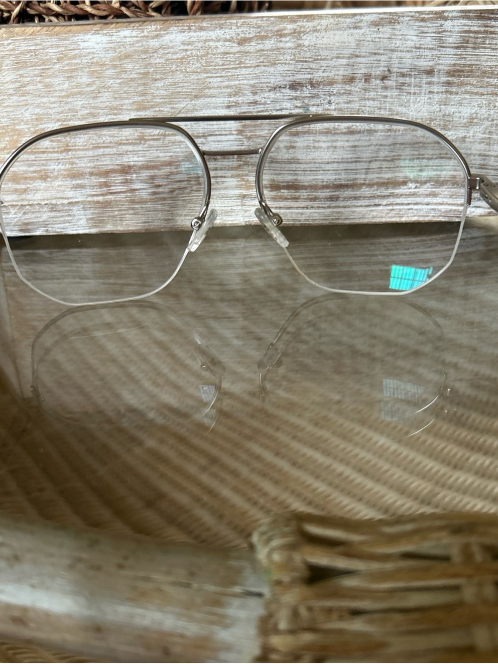 Look Optic MuseReader Glasses LR35 Silver +250 58-15-140 EUC - Picture 7 of 12